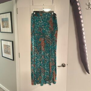 NWOT Cato Paisley Palazzo Pants With Pockets In 18/20W.